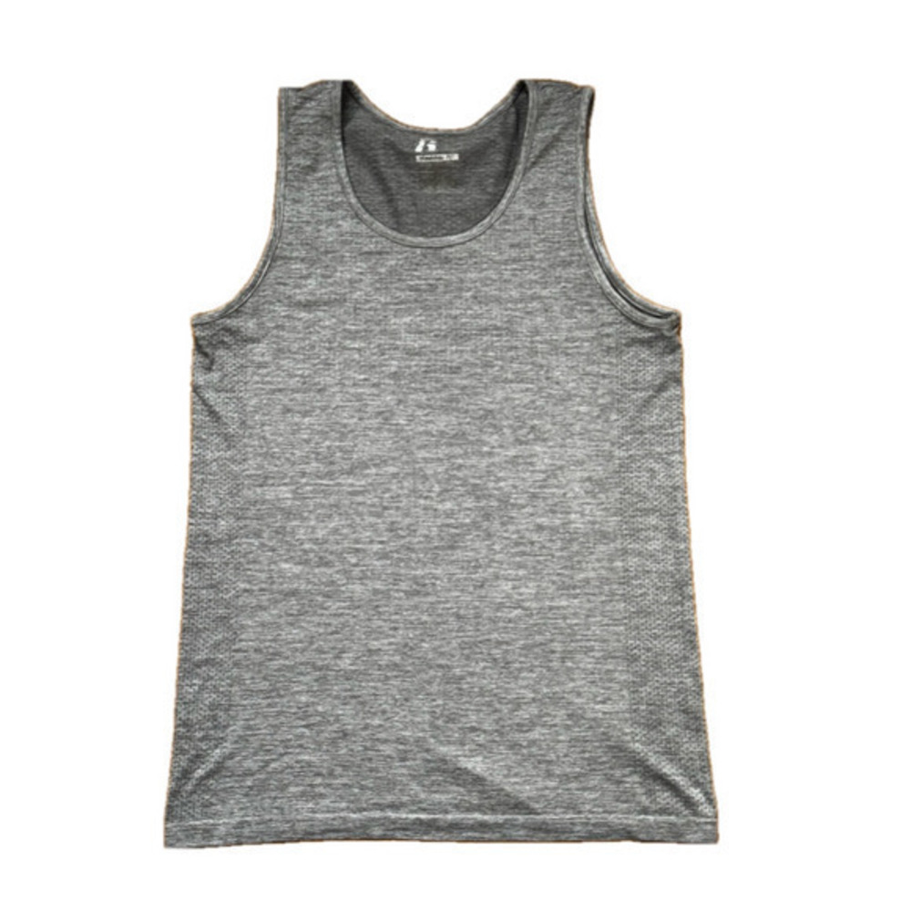Men's Russell Training Tank Top Heathered Gray